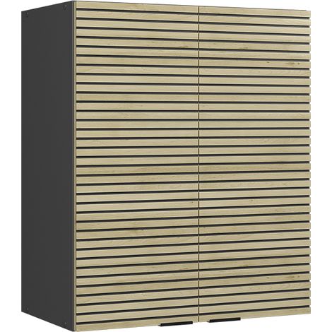 Pensile da cucina Fame-Line, Pannello in quercia, 60 cm, Vicco