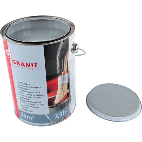 Lack Silbergrau RAL 7001 Nopolux Wilckens Granit 2,5 l Dose (1/2)