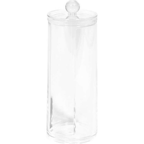 Compactor Organizzatori per cosmetici - Contenitore per dischetti struccanti, plastica trasparente RAN5059 (1/5)