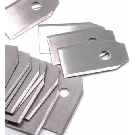 60x Lame, Compatible avec McCulloch ROB R600, ROB R800 et ROB R1000, Smart Mower Blade Lame de tondeuse (1/4)