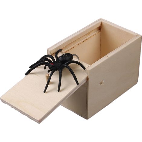 Wooden surprise box, fun prank, practical handmade surprise box