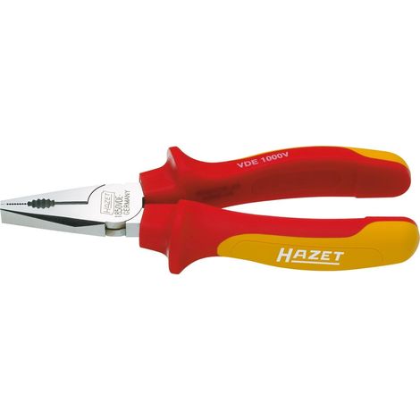 Pince combinée VDE 1850VDE-44 Tranchants trempés par induction Isolée par protection Poignée ergonomique à 2 composants Pour une coupe et un maintien précis des matériaux (1/2)