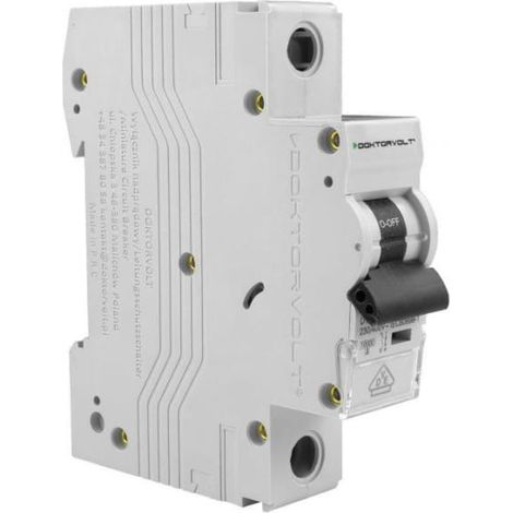MCB 10kA 1P 16A VDE C16A Doktorvolt DV-3646 Leistungsschalter