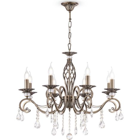 Lampadario Royal Classic in Metallo Grace Ottone (1/5)