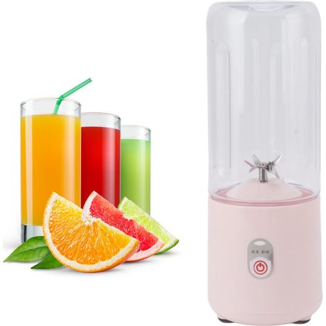 Mini extracteur de jus 500 ml, rechargeable par USB, pour la maison, petit format et portable. (1/5)