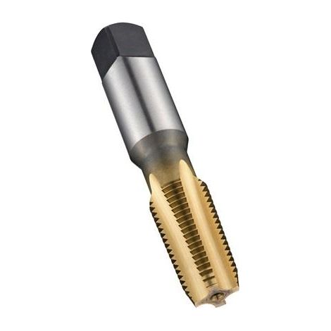 Taraud machine ANSI B94.9C E721 NPT 1/4 pouce x 18 HSS TiN 1,5XD Normal (1/3)
