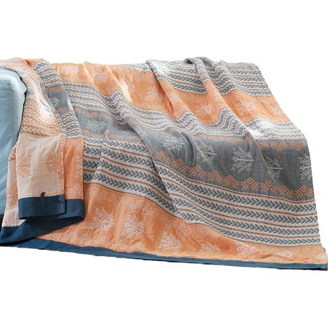 1 Couette,gaze de coton pur,5 couches,légère 2,1-3kg,pour chambre et climatisation (1/5)