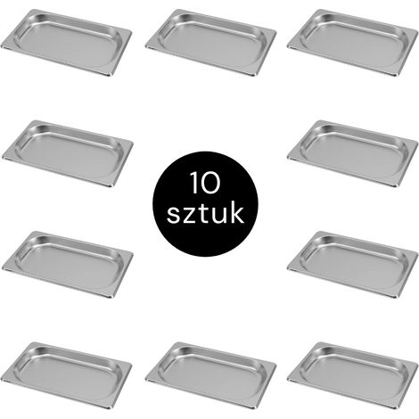 Contenedor GN Mega-M 1/4 265x162x20 (juego de 10) N (1/2)
