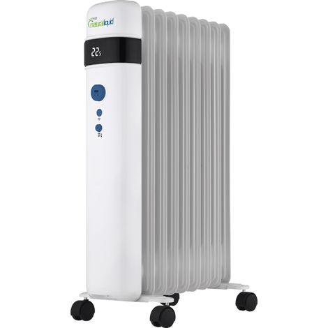 Radiador Ecológico 0,82kWh 9 elementos Control Remoto WiFi y Pantalla Digital R-ECOFLUID-9