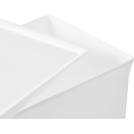 Aufbewahrungsbox für Wäsche mit Deckel, Nachfüllbox für Schubladenschränke, Bürobehälter mit Klappdeckel, Organizer für verschiedene Gegenstände. (1/5)