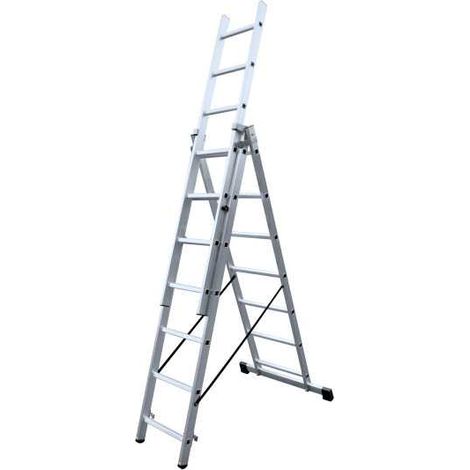 Escalera KTL triple con base Profesional (1/5)