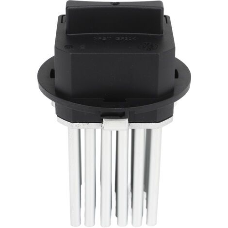 QORVA- Résistance de ventilateur 665128, contrôle précis de la vitesse, Structure compacte de remplacement pour citroën C3 C4 C5 DS3