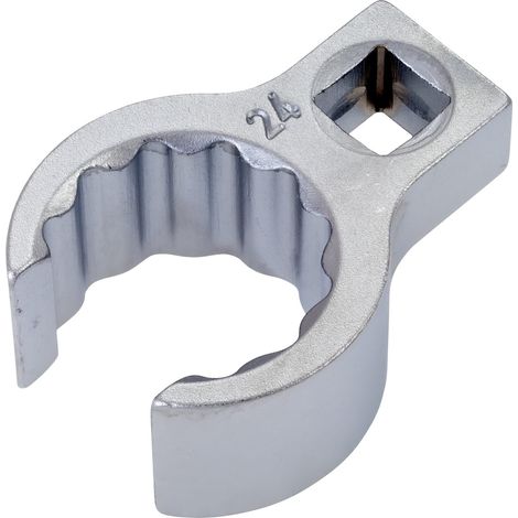 HAZET Ringschlüssel, Doppel-6kt, offen 848Z-24 Vierkant hohl 10 mm (3/8 Zoll) (1/5)