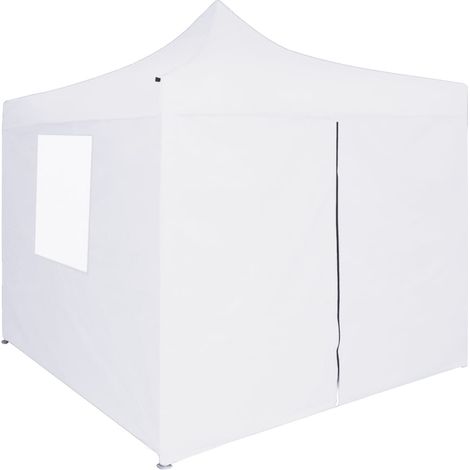 Maison Exclusive - Profi-Partyzelt Faltbar mit 4 Seitenwänden 3×3