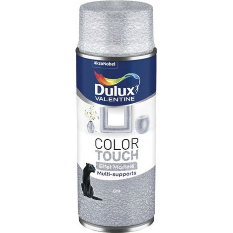 Aerosol Color Touch Effetto Martellato Grigio Alluminio 400ml - Dulux Valentine
