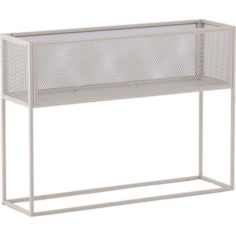 Console Design en Métal "Netz" 110cm Beige (1/5)