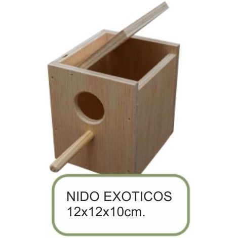 NIDO MADERA EXOTICOS