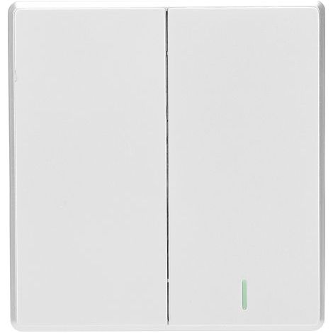 Silberner TDL-9987-2 Dual Control Funk-Wandschalter für Innenbeleuchtung (1/5)