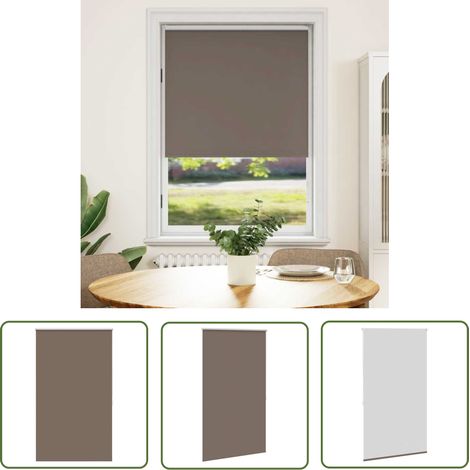 Verdunkelungsrollo Verdunklungsrollo 80 x 175 cm coffee - Blickdichtes Rollo - Fensterrollo - Vorhang - Raffstore - Gardine (1/5)