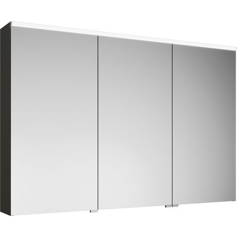 Armoire de toilette burgbad Eqio avec applique LED et éclairage