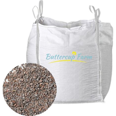 Horticultural Grit and Sand - Washed Lime Free Granite Grit - Premium Aggregate Bulk Bag - 850 kilos