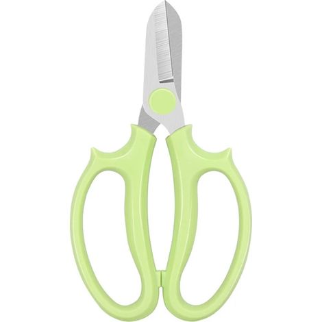 Sécateur à poignée ergonomique, pour fleurs, arbustes, bonsaïs et arbres fruitiers, taille précise pour l'entretien de la maison.-AquaForge