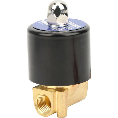 G1/4-Zoll-Messingventil, mechanisch, druckfest, normal geschlossen, direktwirkend, 2W‑025‑08AC24V (1/5)