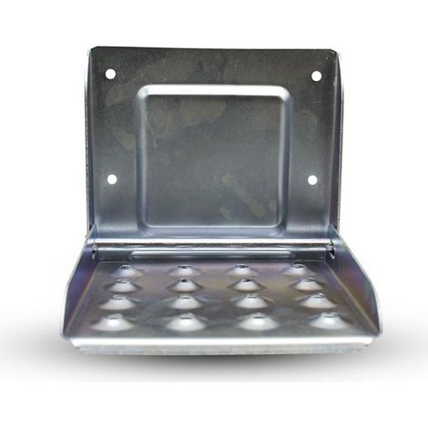 Échelles pliantes pour camions, 1 pièce, échelle de remorque 192 x 172 x 189 mm, acier galvanisé, accessoires pour camions, pour échelles de remorque, accessoires pour camping-cars, échelles pliantes (1/5)