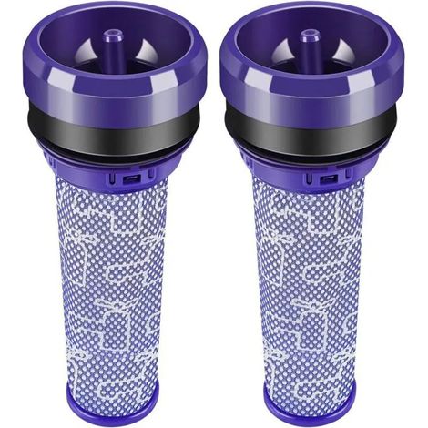 2 filtres pré-moteur – Pour Dyson DC33c, DC37, DC39, DC28C, DC53 92341301 – Lavables et réutilisables (1/2)