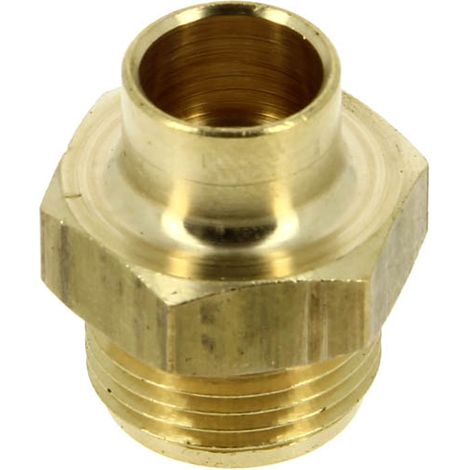 Ecolands – Raccord gaz mâle 20x150 pour tube cuivre Ø12 – Pression maximale 20 bars – Mamelon à braser pour installations GPL
