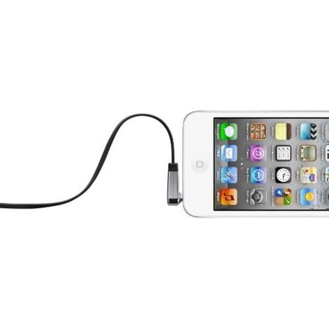 Cable auxiliar belkin av10128cw03 blk mixit up jack 35mm 09m color negro (1/2)