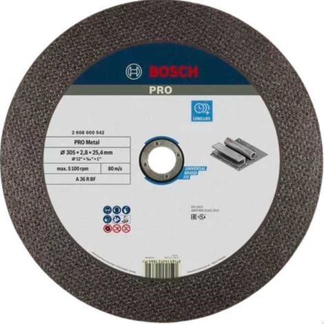 DISCO DE CORTE 30025,42,8 M PARA CORTADORAS - B 2608600542