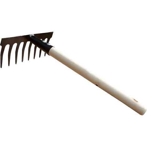 Rteau de jardin robuste 8 dents (1/5)
