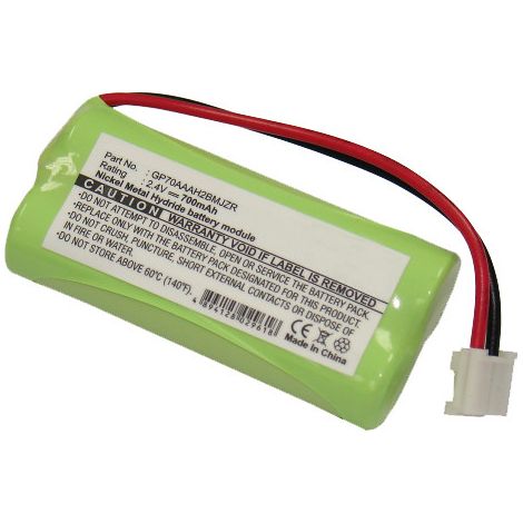 NX - Batterie téléphone 2.4V 700mAh Conn - BT-800BY09292SN-AAA60H-S-J12S