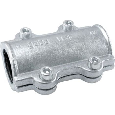 Colliers de réparation en fonte malléable pour tubes longs en acier - 1", GEBO