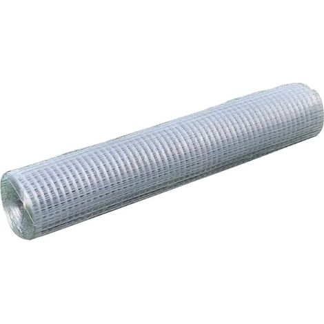 Recinzione in Rete Recinzione da giardino Recinto per Pollaio Acciaio Zincato 10x1 m Argento (1/3)