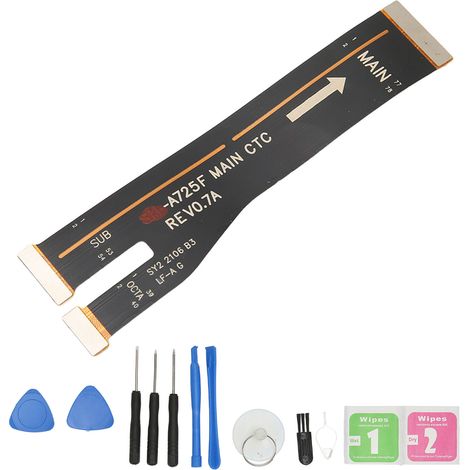 Câble connecteur flexible léger pour écran LCD et carte mère Samsung A72 5G/4G, A726, A725 (1/5)