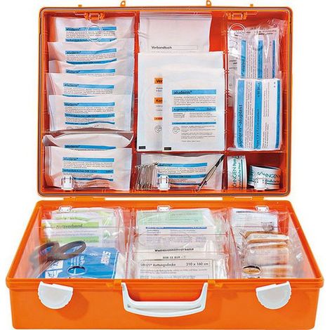 Caja primeros auxilios, Modelo : maletín de primeros auxilios MULTI, dimensiones 400 x 300 x 150 mm