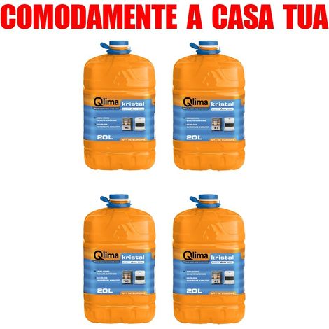 Qlima Kristal Combustibile Per Stufe Portatili Inodore Pack Of 4x20 Lt (1/3)