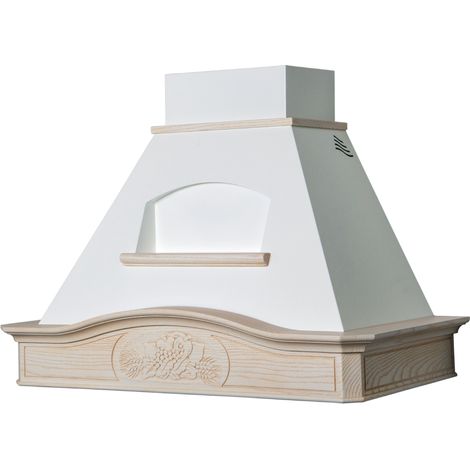 Cappa aspirante DESIRE c/cornice in legno intarsio cm 120 (1/2)