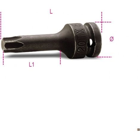 CHIAVI A BUSSOLA MASCHIO MACCHINA PER VITI CON IMPRONTA TORX® T40 ART. 720TX (1/2)