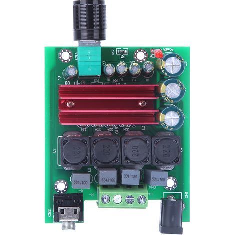 TPA3116D2 2.0 carte amplificateur de puissance numérique classe HIFI 50 W double canal 8-25 V (1/5)