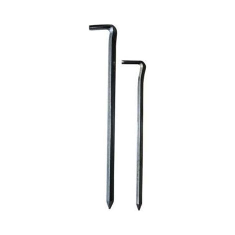 6 estacas cuadradas de 160 mm - Acero