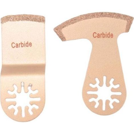 Lame Scie Oscillante Carbure Diamant Multi Matériaux Béton Céramique Carrelage Bois Métal (1/4)