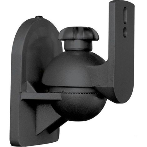 supports muraux universels rotatifs pour haut-parleurs (paire, noirs) (1/5)