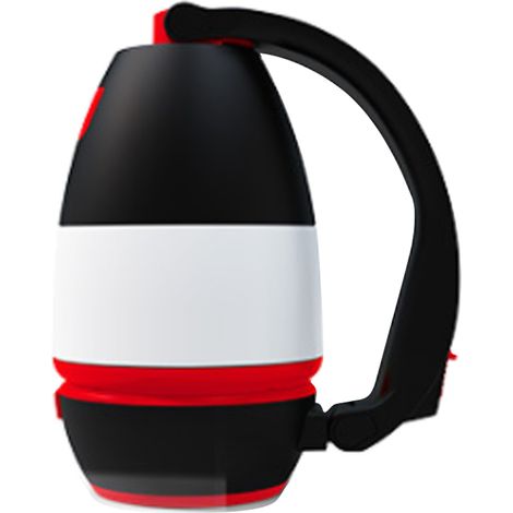 Linterna LED 3 en 1, recargable por USB, haz de luz ajustable, alcance de 100 m, para emergencias en campamentos. (1/5)