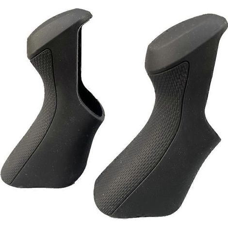 Shimano Ultegra ST-6870 Bremsvorbauschutz, schwarzes Silikon (1 Paar) (1/5)