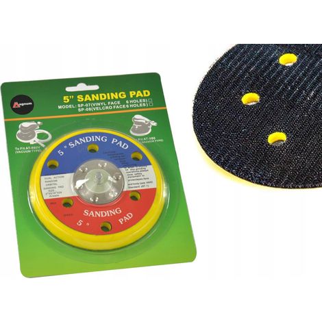 Klettscheibe für Druckluftschleifer 125 mm