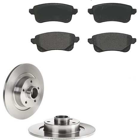 KIT FRENI POSTERIORI compatibile con RENAULT TALISMAN (LP) - DISCHI + PASTIGLIE OEM: P 68 064 / 18604C /SOSTITUZIONE DIRETTA/BASSA POLVERE/SILENZIOSO (1/5)