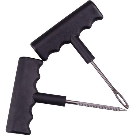 Kit de réparation de pneu sans chambre à air 8 pièces - Pneu sans chambre à air de route - Réparation de pneu extérieur en cas de crevaison - Voiture - Moto (1/3)